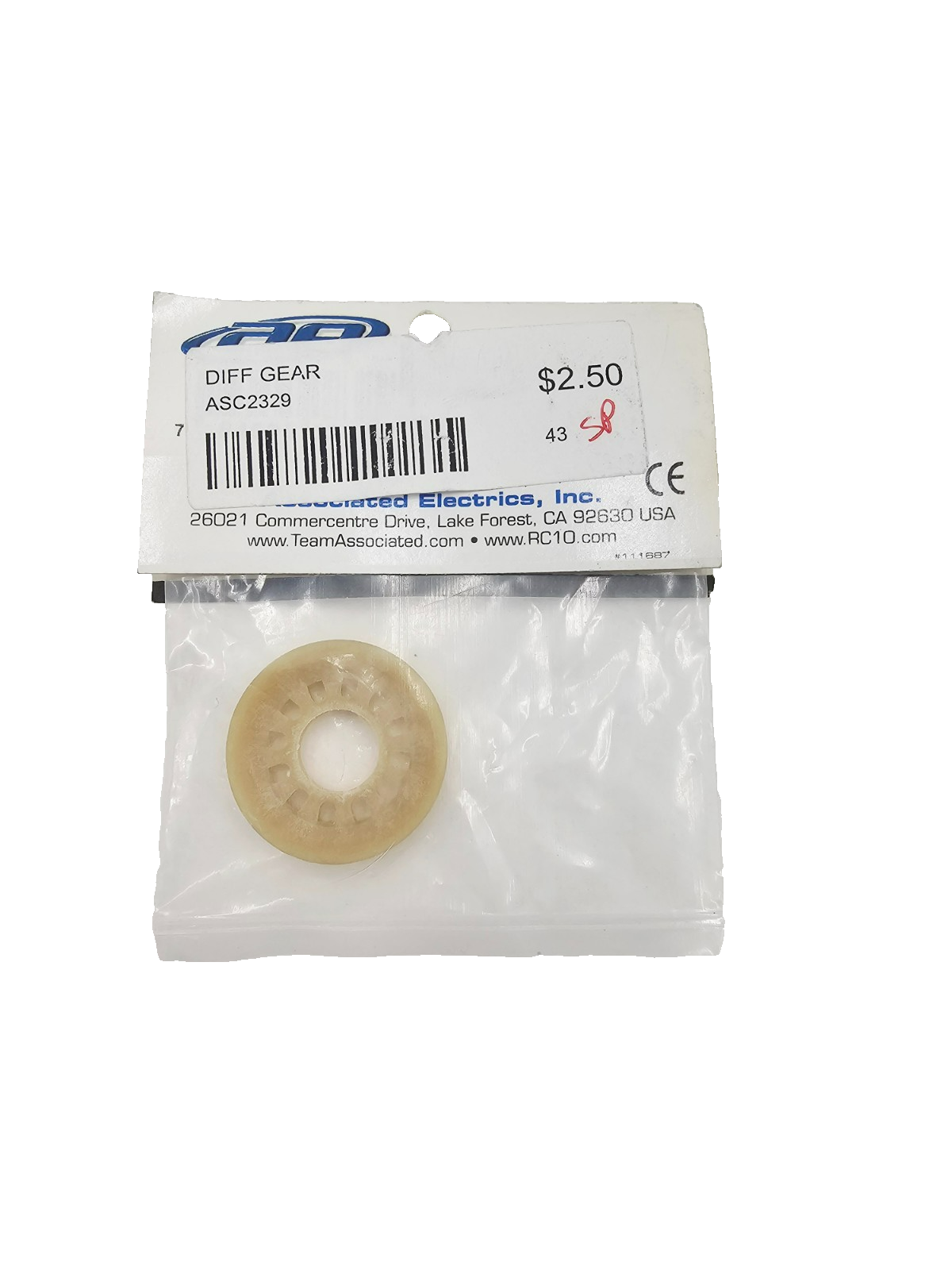 Team Associated NTC3 ATD Differential gear #2329