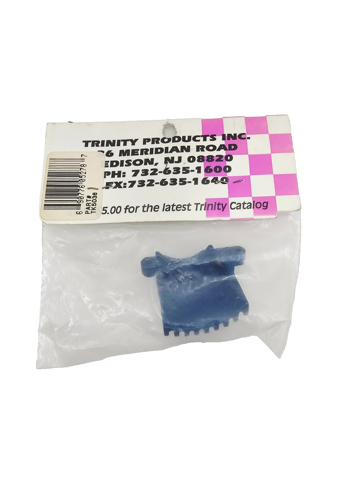 Trinity TC3 Jumbo motor heatsink anodized blue aluminum X-Large #TK5063 Rare