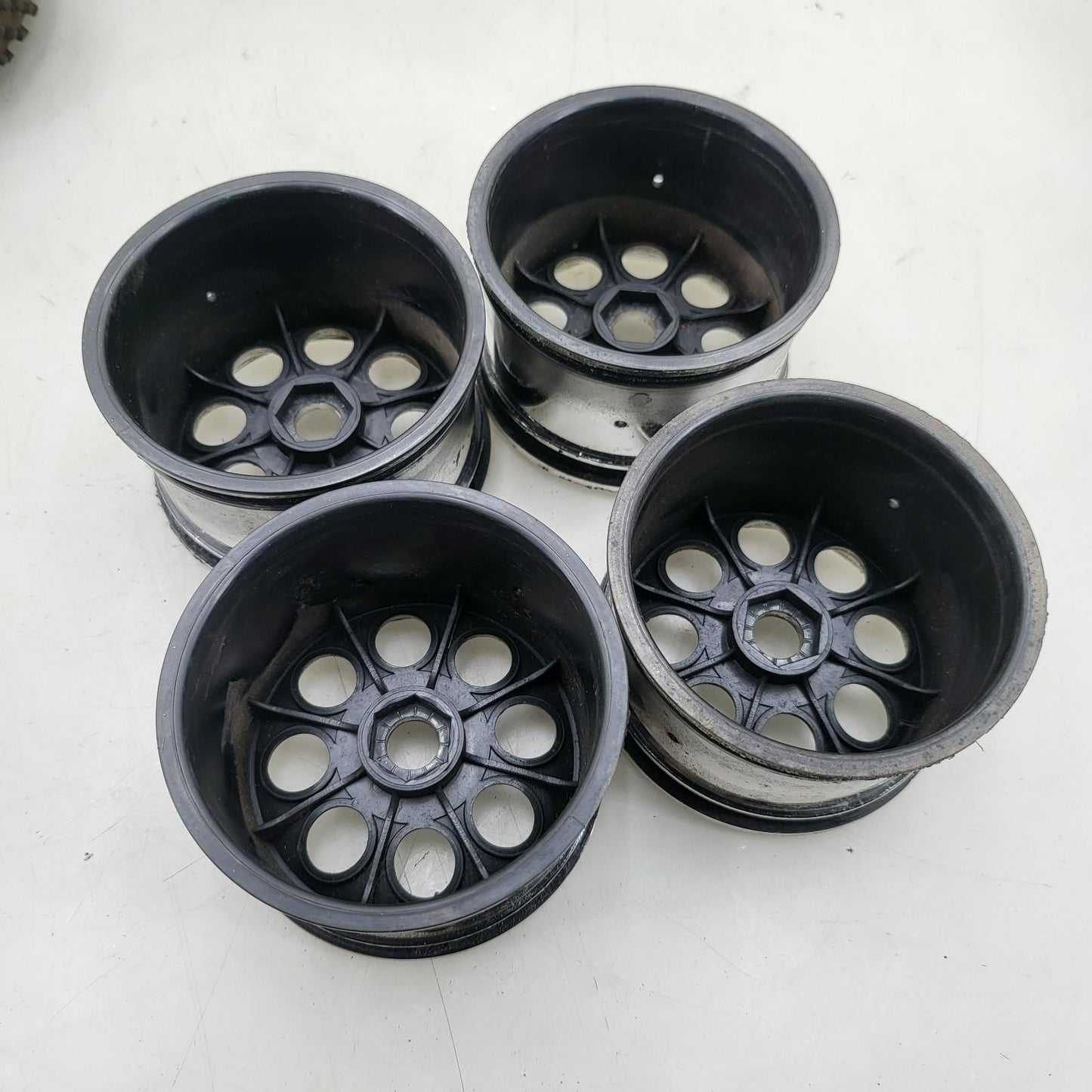 HPI Racing Savage Octane XL 1/8 Terrapin tires with foams and bullet hole wheels