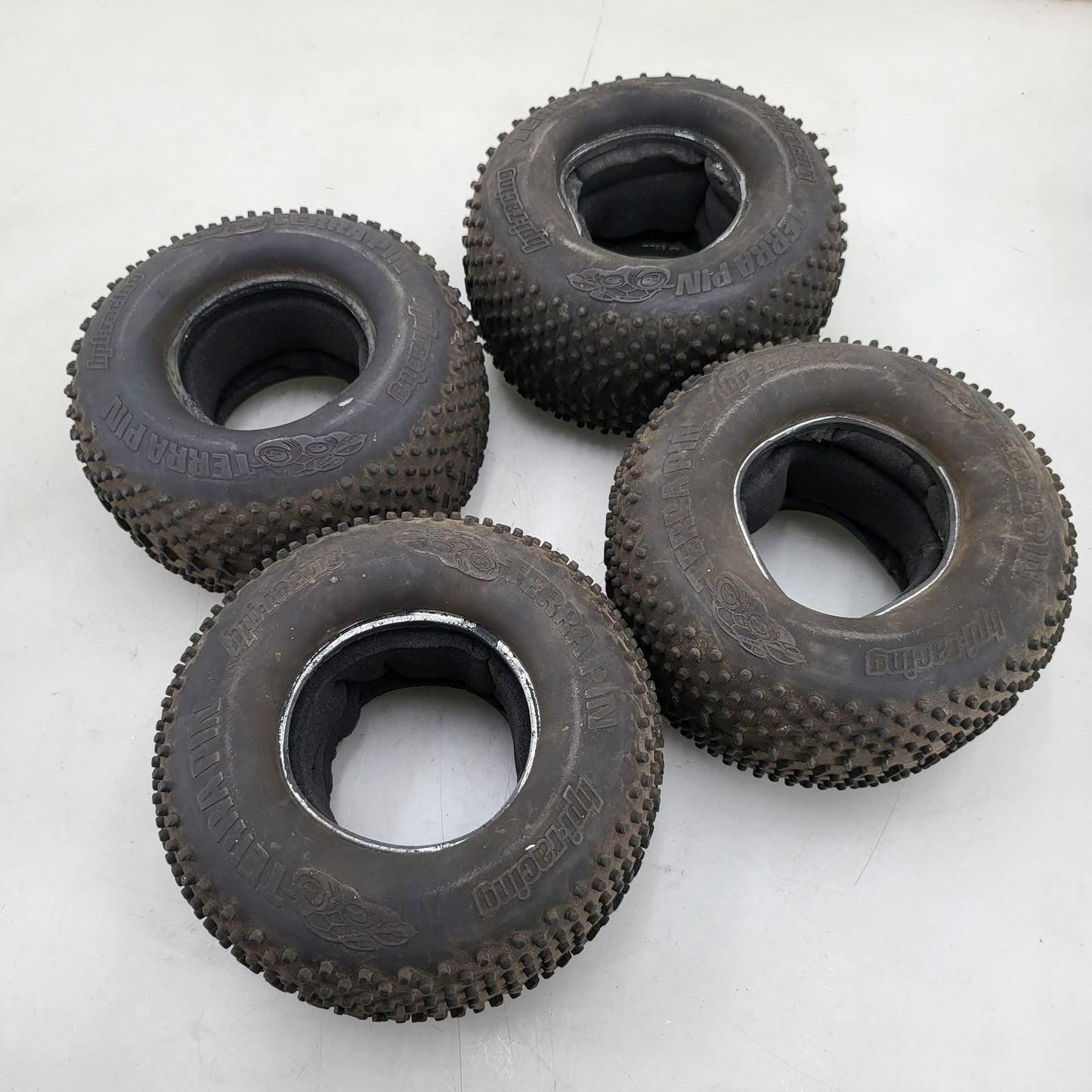 HPI Racing Savage Octane XL 1/8 Terrapin tires with foams and bullet hole wheels