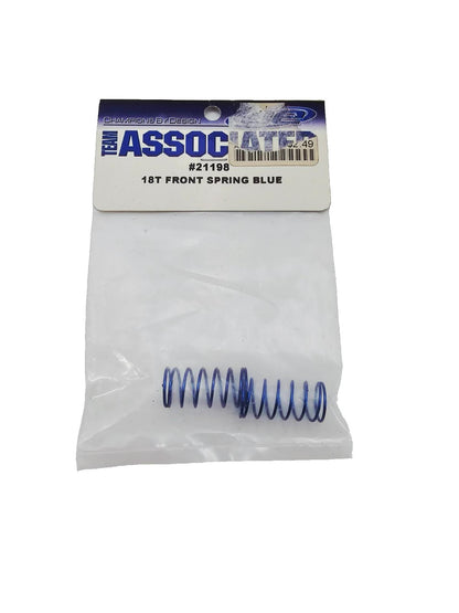 Team Associated 18T Front springs blue #21198