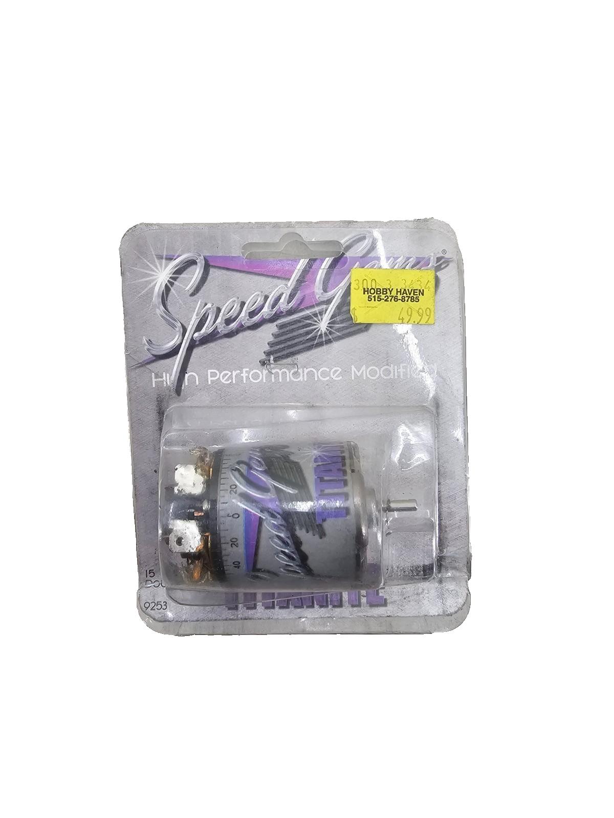 Trinity Speed Gems Pro Titanite brushed motor 1/10th scale, new in package #9253