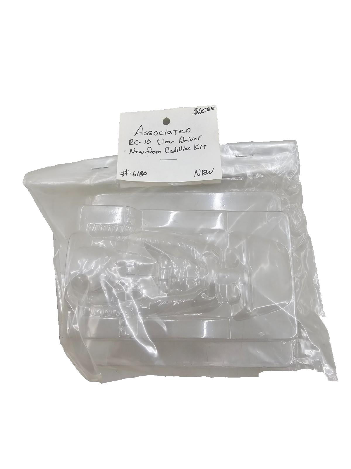 Team Associated RC10 Clear driver New, Cadillac kit #6180
