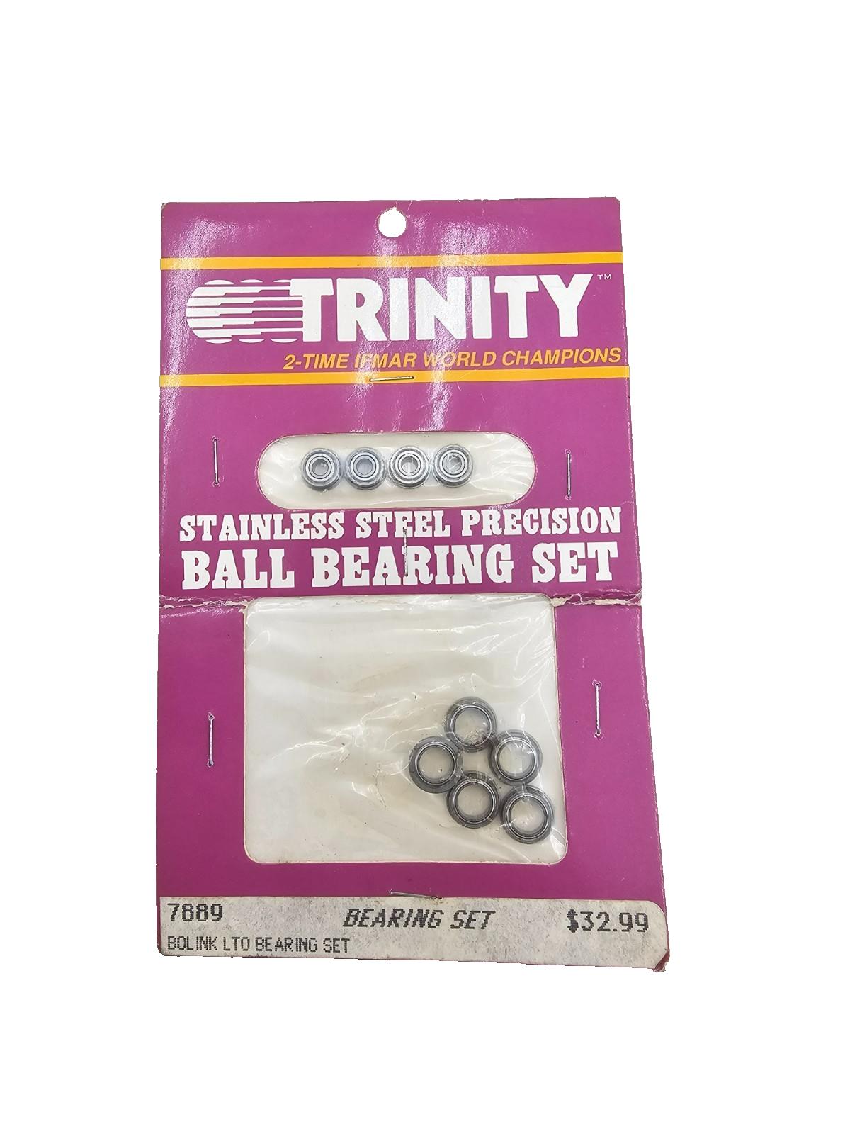 Vintage Trinity stainless steel precision ball bearing set #7889