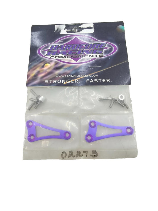 Hardcore Racing Team associated differential braces purple, new #02273