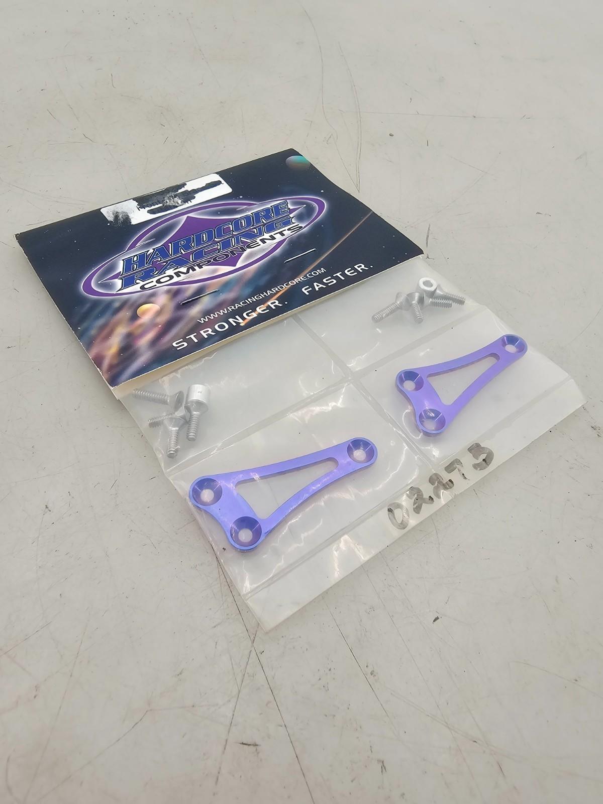Hardcore Racing Team associated differential braces purple, new #02273