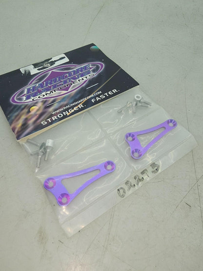 Hardcore Racing Team associated differential braces purple, new #02273