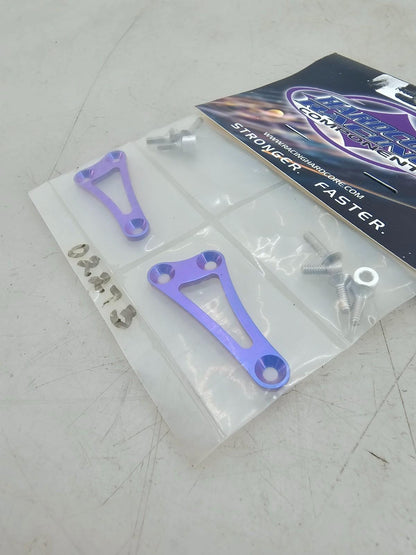 Hardcore Racing Team associated differential braces purple, new #02273