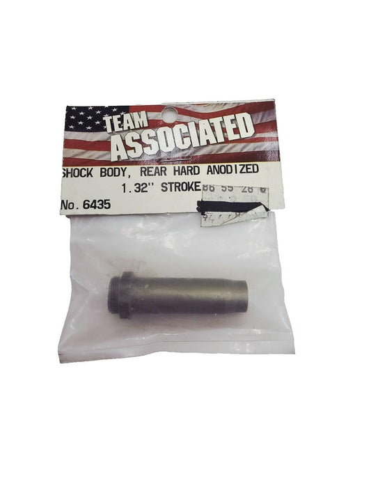 Team Associated Shock body rear, Hard anodized, 1.32" stroke #6435
