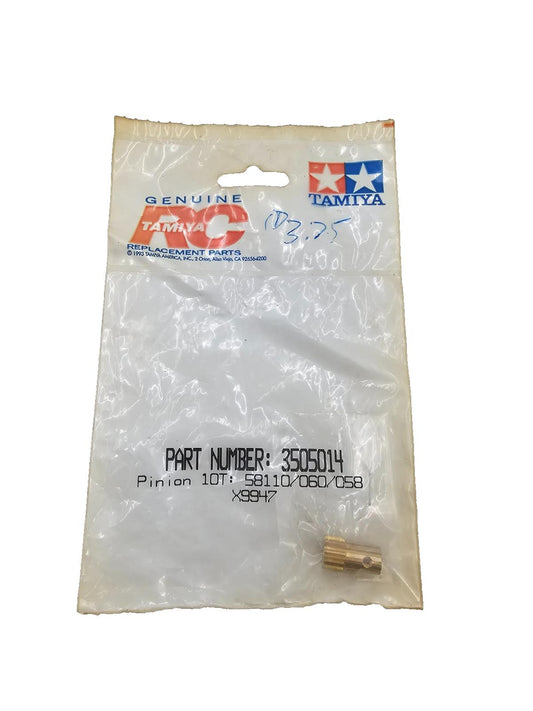Tamiya Pinion 10 tooth 58110/060/058 #3505014