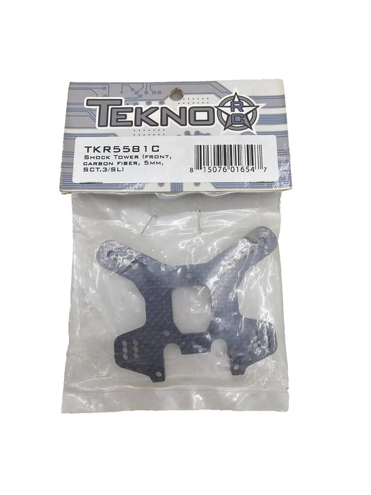 Tekno RC Shock tower front, carbon fiber 5mm for SCT.3/SL #TKR5581C