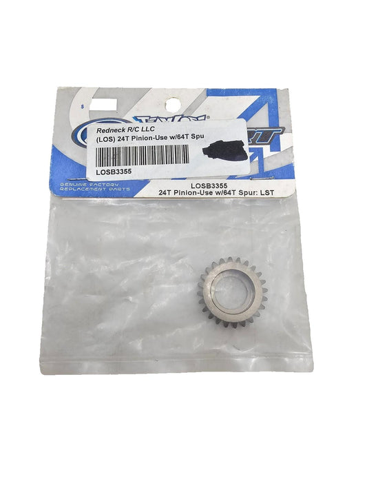 Team Losi 24 tooth for use with 64 tooth spur LST #LOSB3355