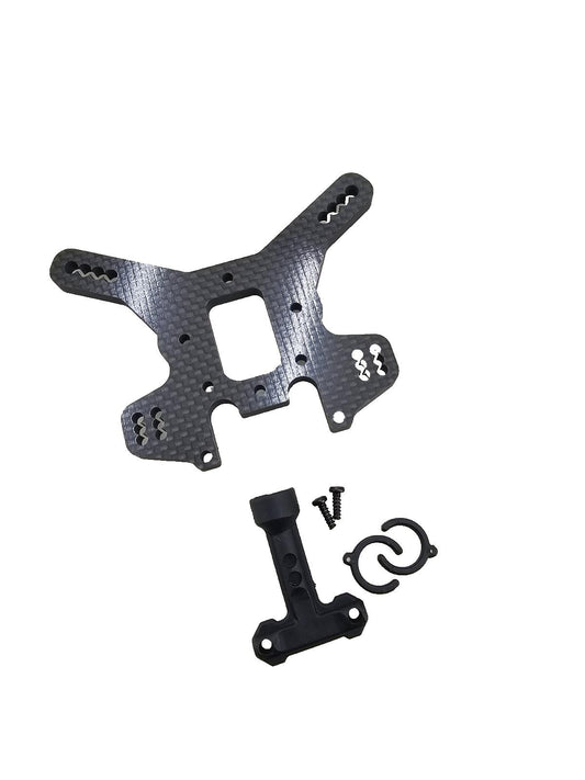 Tekno RC Shock tower front, carbon fiber 5mm for SCT.3/SL #5581C new w/o package