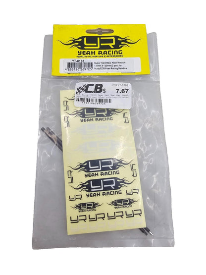 Yeah Racing Steel allen wrench 1.5mm x 120mm (2) hudy, EDS, YeahRacing #0163