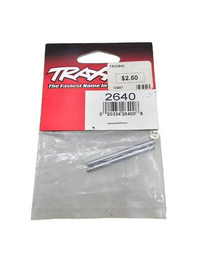 Traxxas suspension pins 44mm (2) with e clips #2640