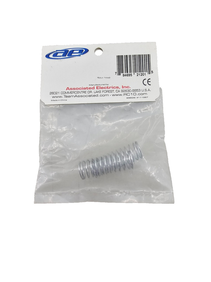 Team Associated rear springs for 18T, silver (2) #21201