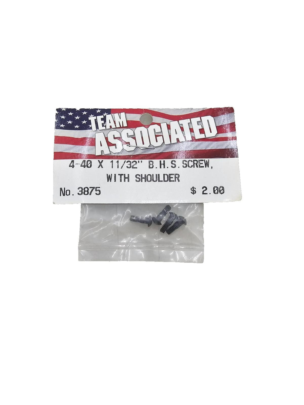 Team Associated  4 40x 11/32 button head screws with shoulders #3875