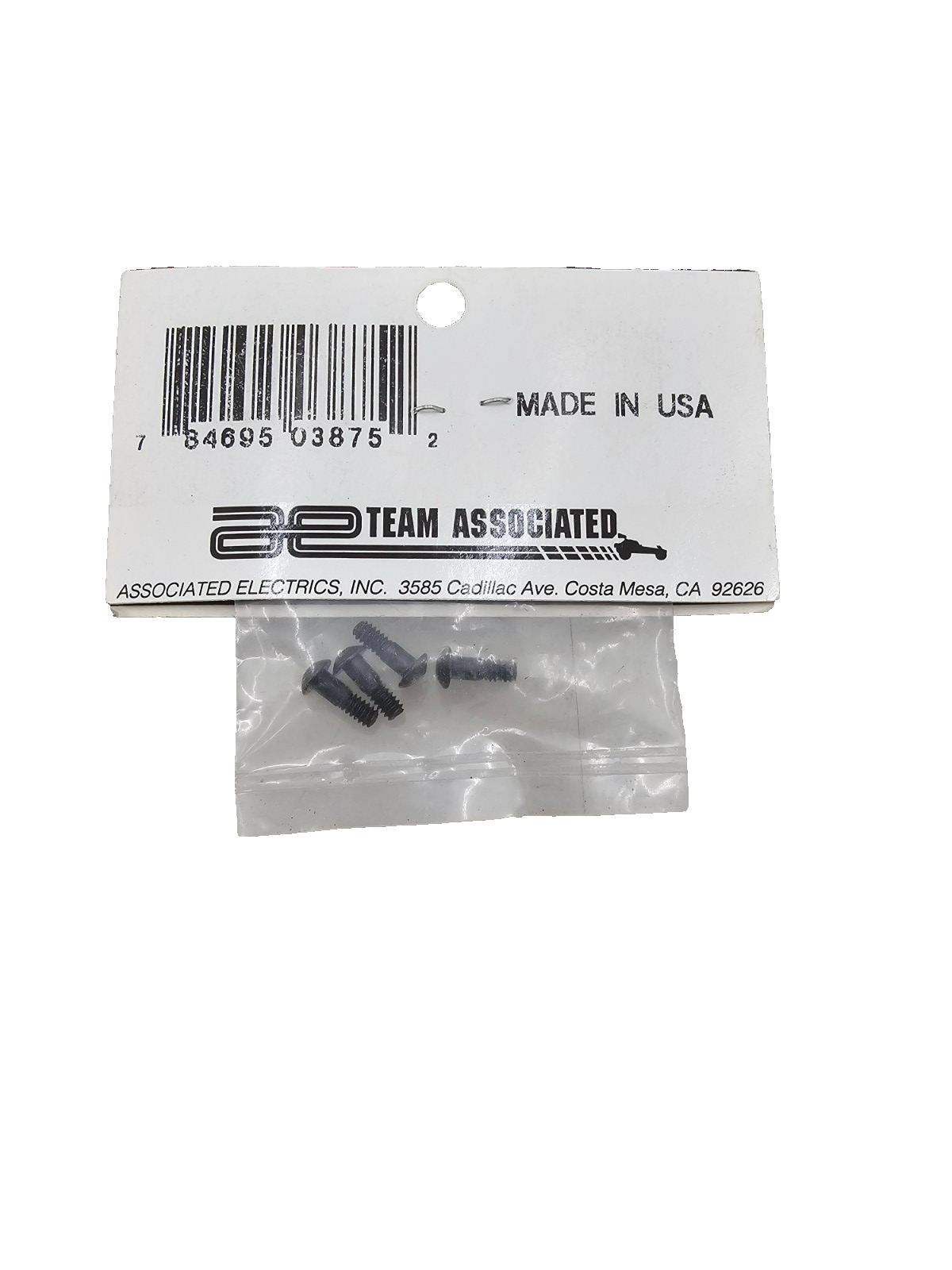 Team Associated  4 40x 11/32 button head screws with shoulders #3875