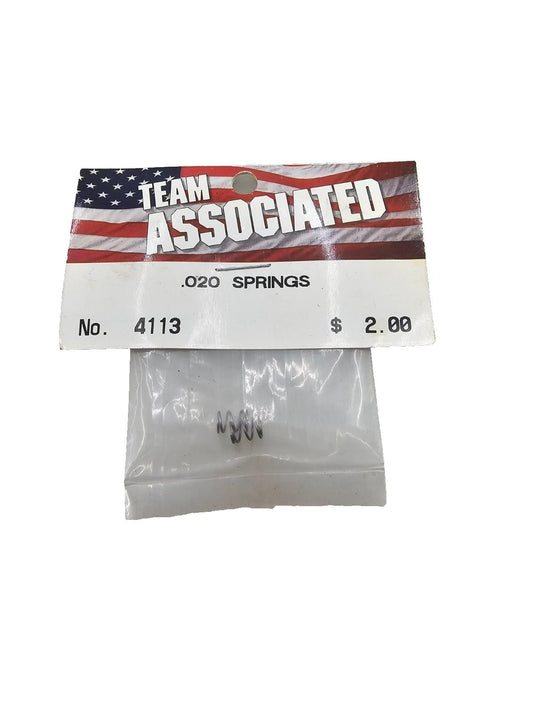 Team Associated RC10, 12L, 12R .020 Short shock springs #4113