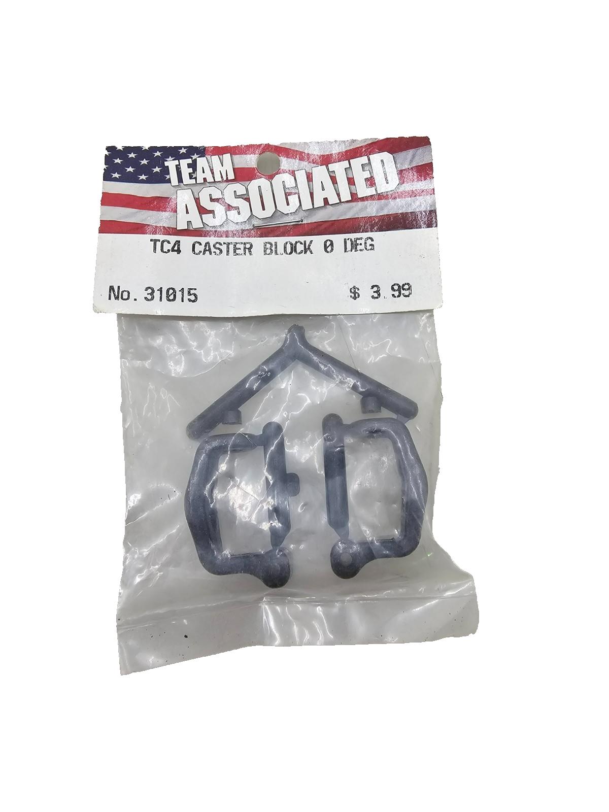 Team Associated TC4 Caster blocks 0 degrees #31015