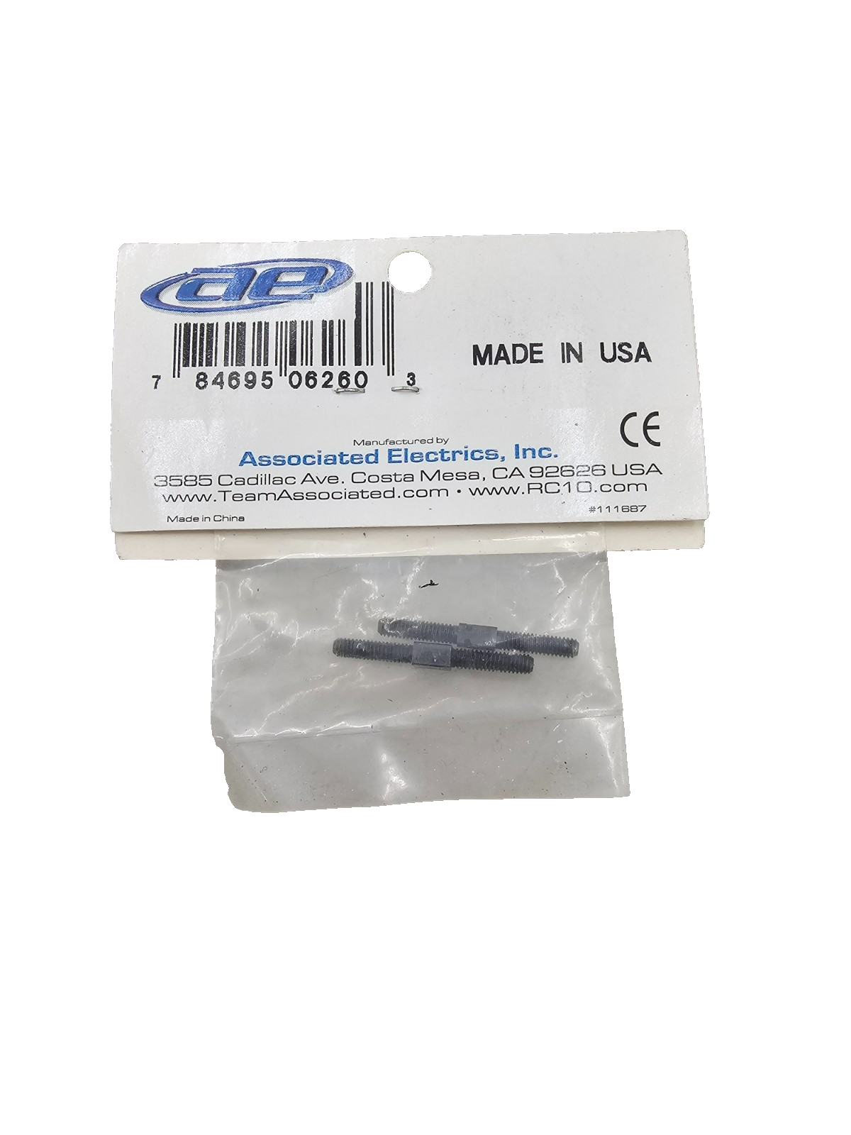Team Associated Turnbuckles 1" #6260