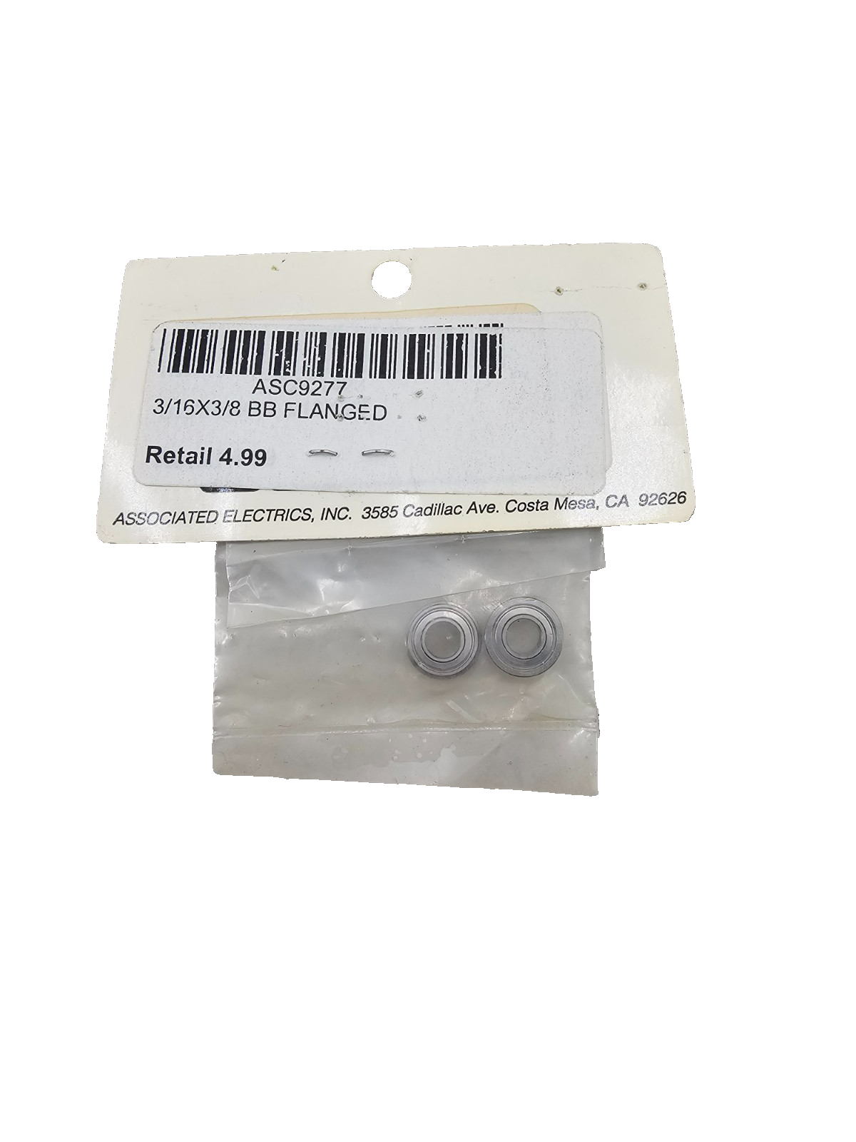 Team Associated 3/16 X 3/8 Flanged B bearing #9277