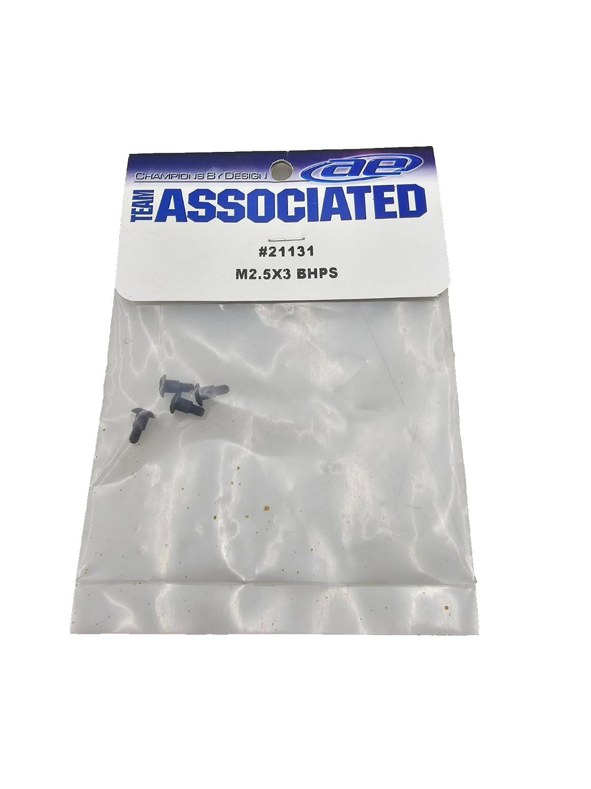 Team Associated 2.5x3mm button head shoulder screws x4 #21131