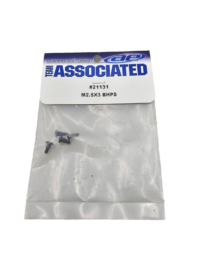 Team Associated 2.5x3mm button head shoulder screws x4 #21131
