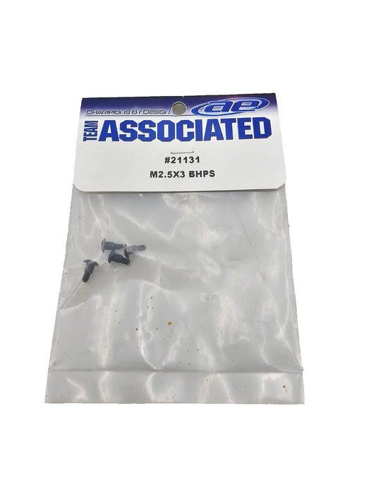 Team Associated 2.5x3mm button head shoulder screws x4 #21131