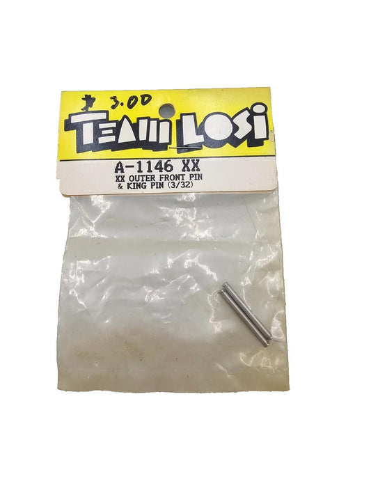 Team Losi Outer front pin & king pin #A-1146 XX