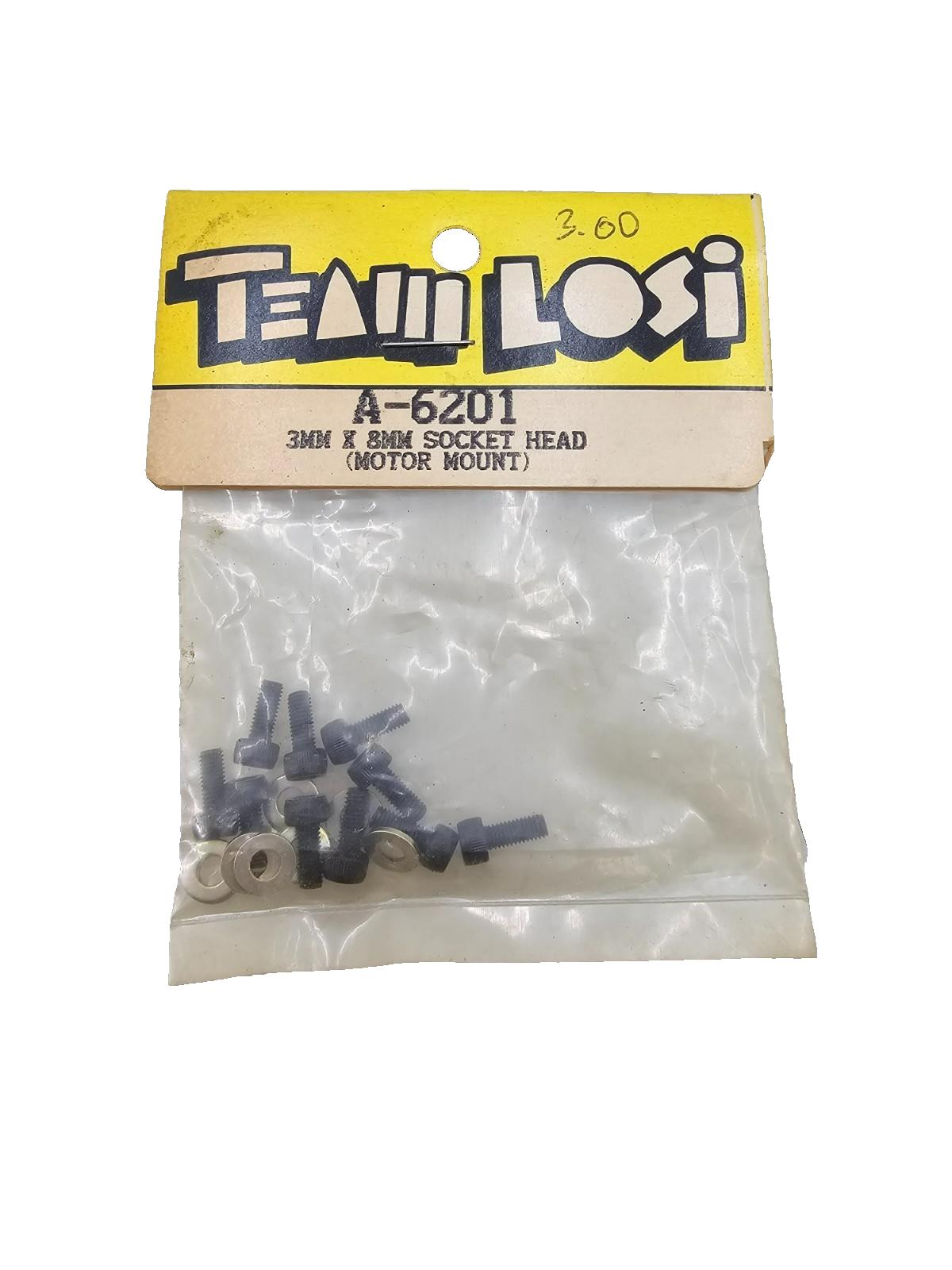 Team Losi 3MM X 8MM Socket head screws for motor mount #A-6201