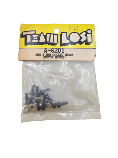 Team Losi 3MM X 8MM Socket head screws for motor mount #A-6201