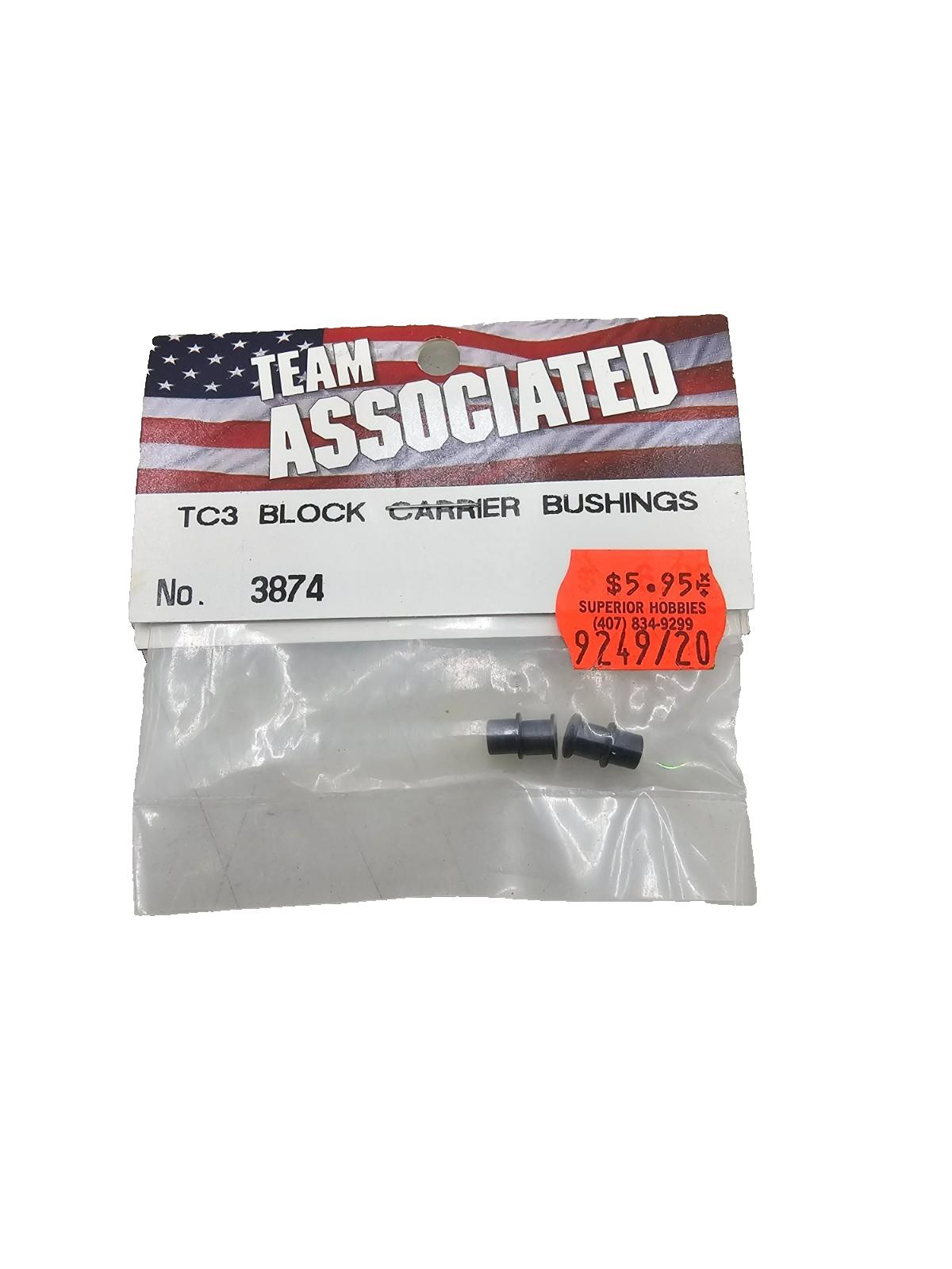 Team Associated TC3 Block carrier bushings #3874