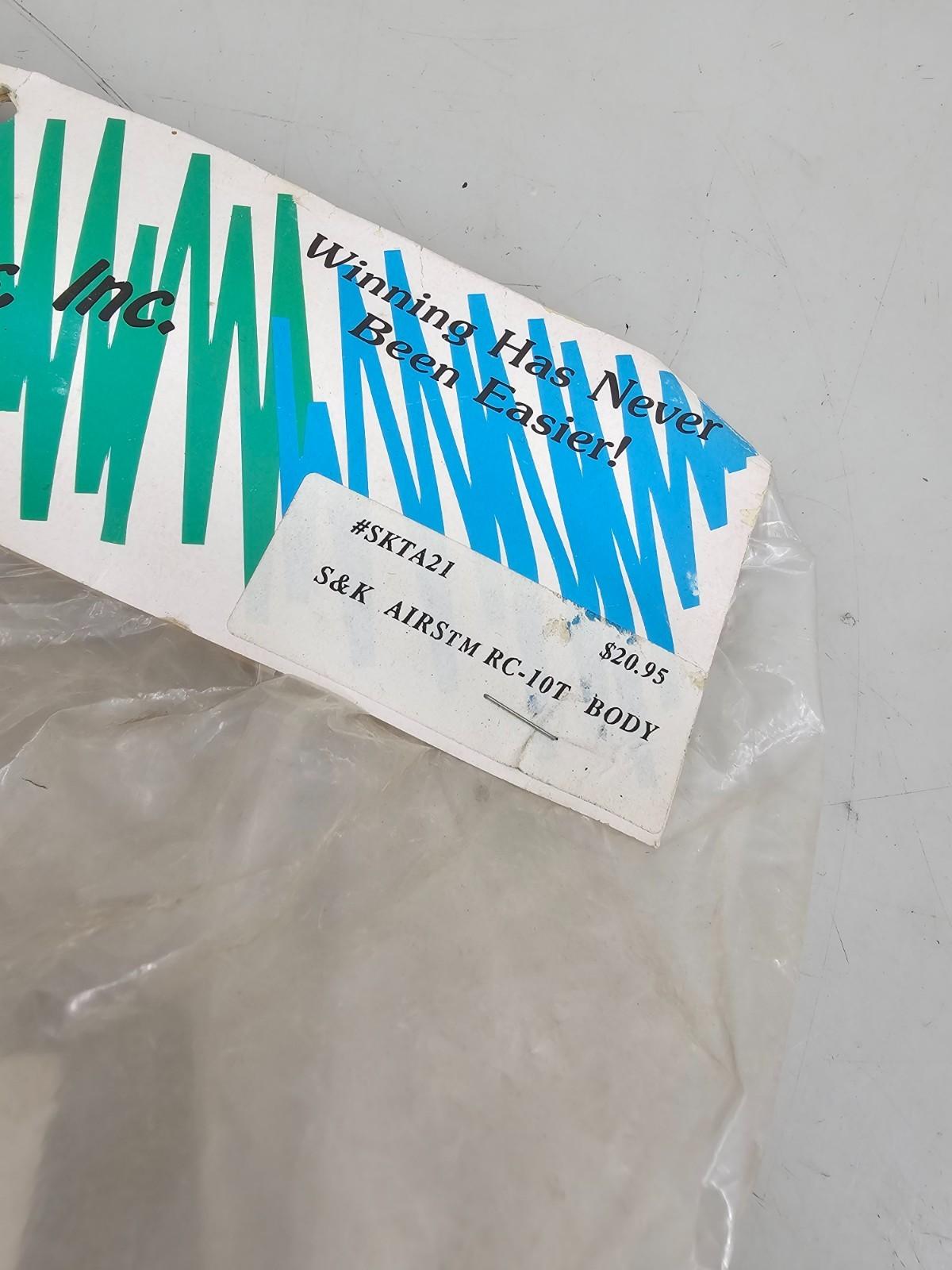 S & K Airs NOS Vintage RC10T Lexan body unpainted #SKTA21 Rare