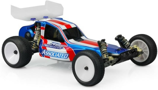 Jconcepts Protector RC10 Body with 5.5 wing, new in package unpainted #0434