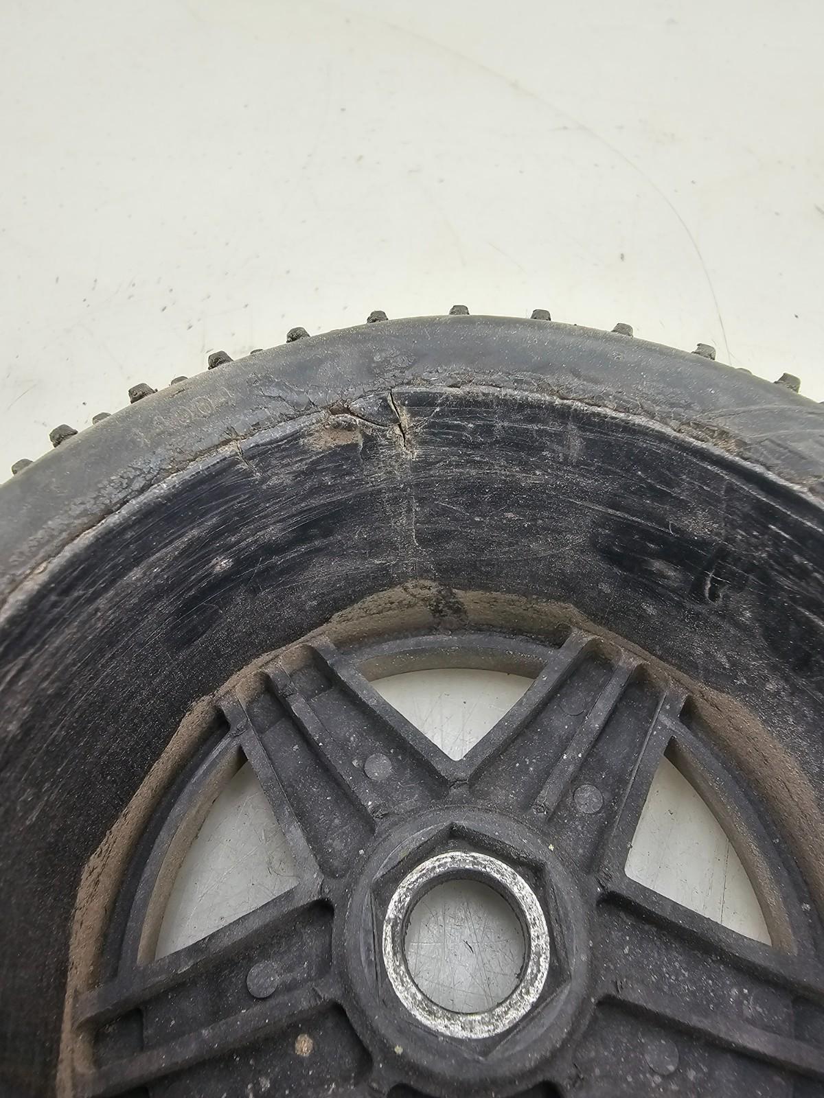 AKA Crossbrace tires on 5 spokes, pair of two