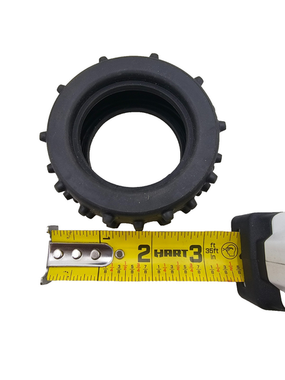 Unidentified RC knobby tires, pair of 2, size shown in images