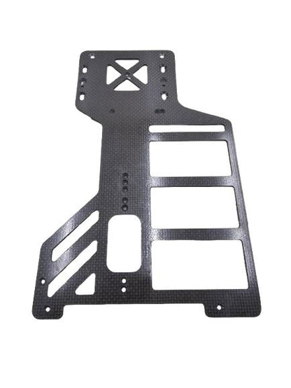 Vintage TRC Composite craft Lynx 2? RC10? oval pan car chassis plate carbon