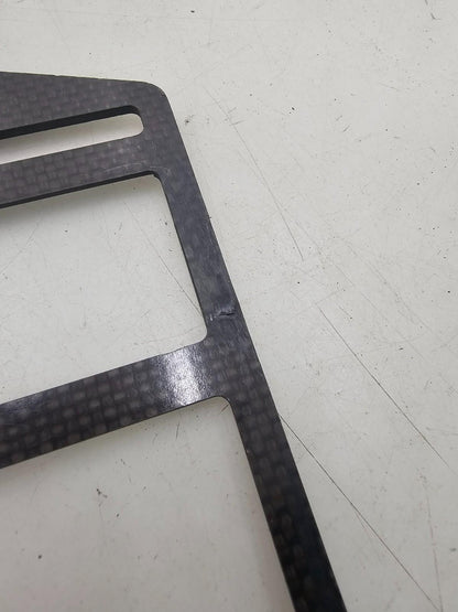 Vintage TRC Composite craft Lynx 2? RC10? oval pan car chassis plate carbon