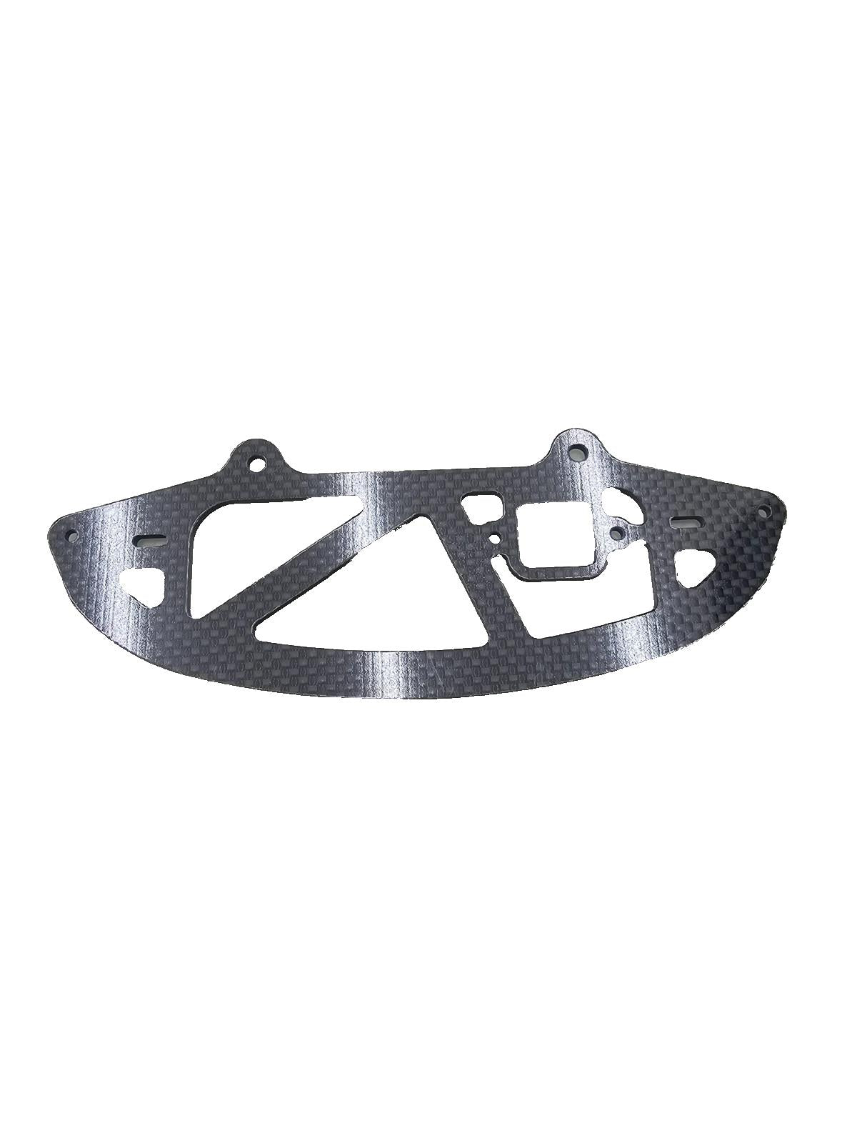 Vintage TRC Composite craft or similar front bumper, carbon for oval car pan car