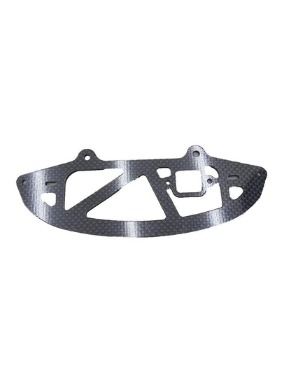 Vintage TRC Composite craft or similar front bumper, carbon for oval car pan car