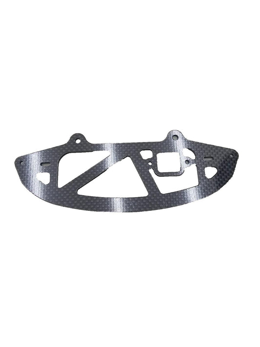 Vintage TRC Composite craft or similar front bumper, carbon for oval car pan car