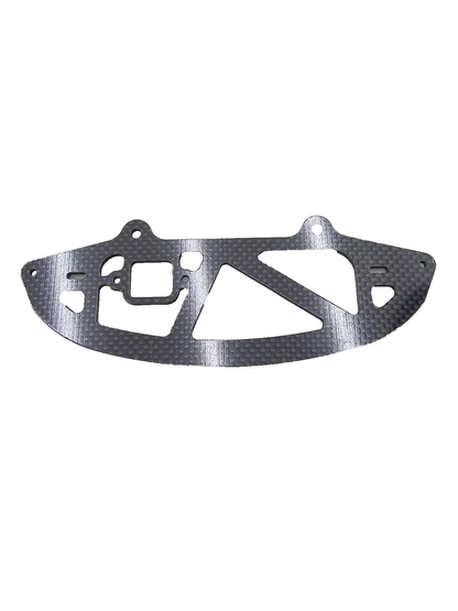 Vintage TRC Composite craft or similar front bumper, carbon for oval car pan car