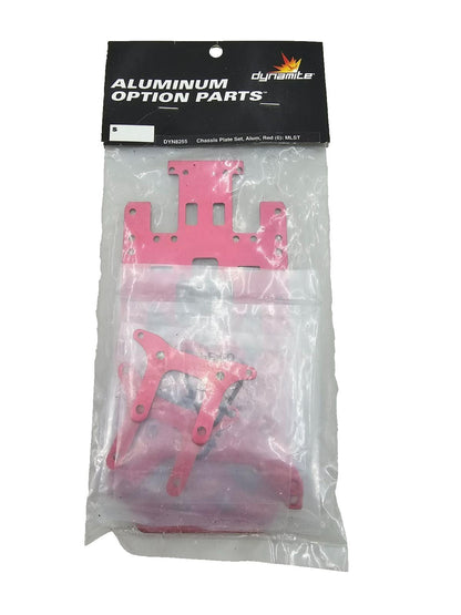 Vintage NOS Dynamite Chassis plate set, Losi MLST, Raminator #DYN8255