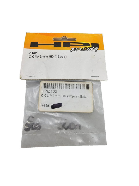 HPI Racing C clip 3mm HD #Z102