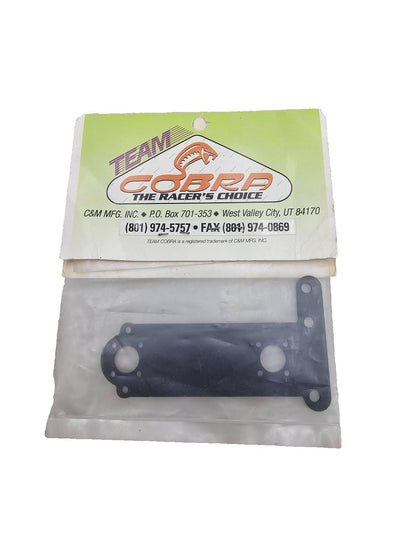 Team Cobra LTOOR 1/12 rear flex plate, t-bar, .062 #7061B