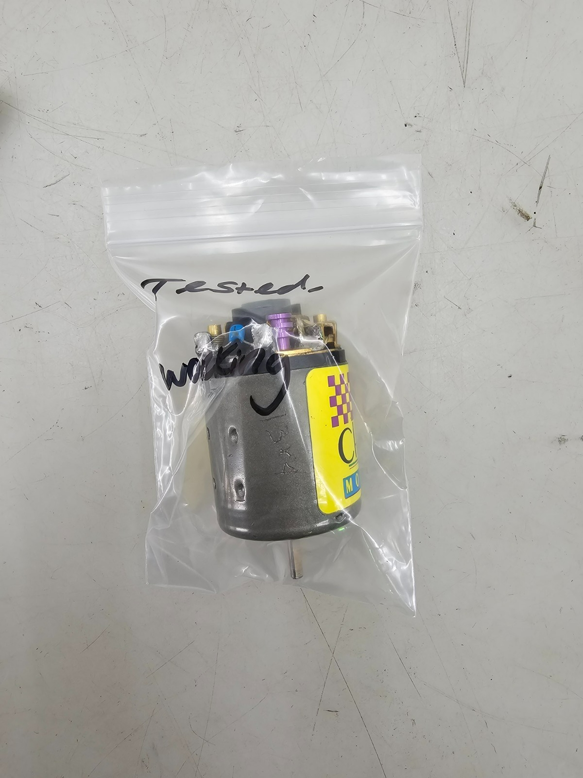 Vintage Trinity Championship Modified Series Brushed motor tested & working NICE