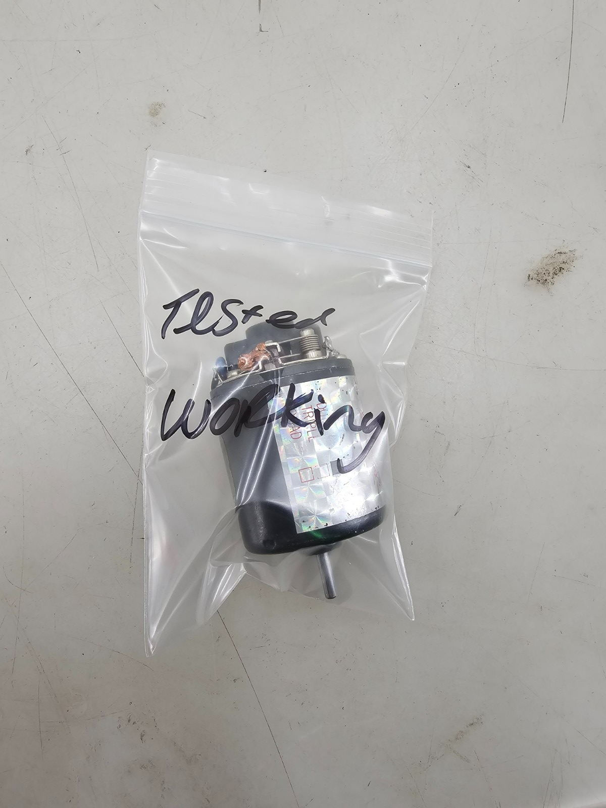 Vintage RARE (Trinity?) Modified Intronics holo 540 motor, tested and working