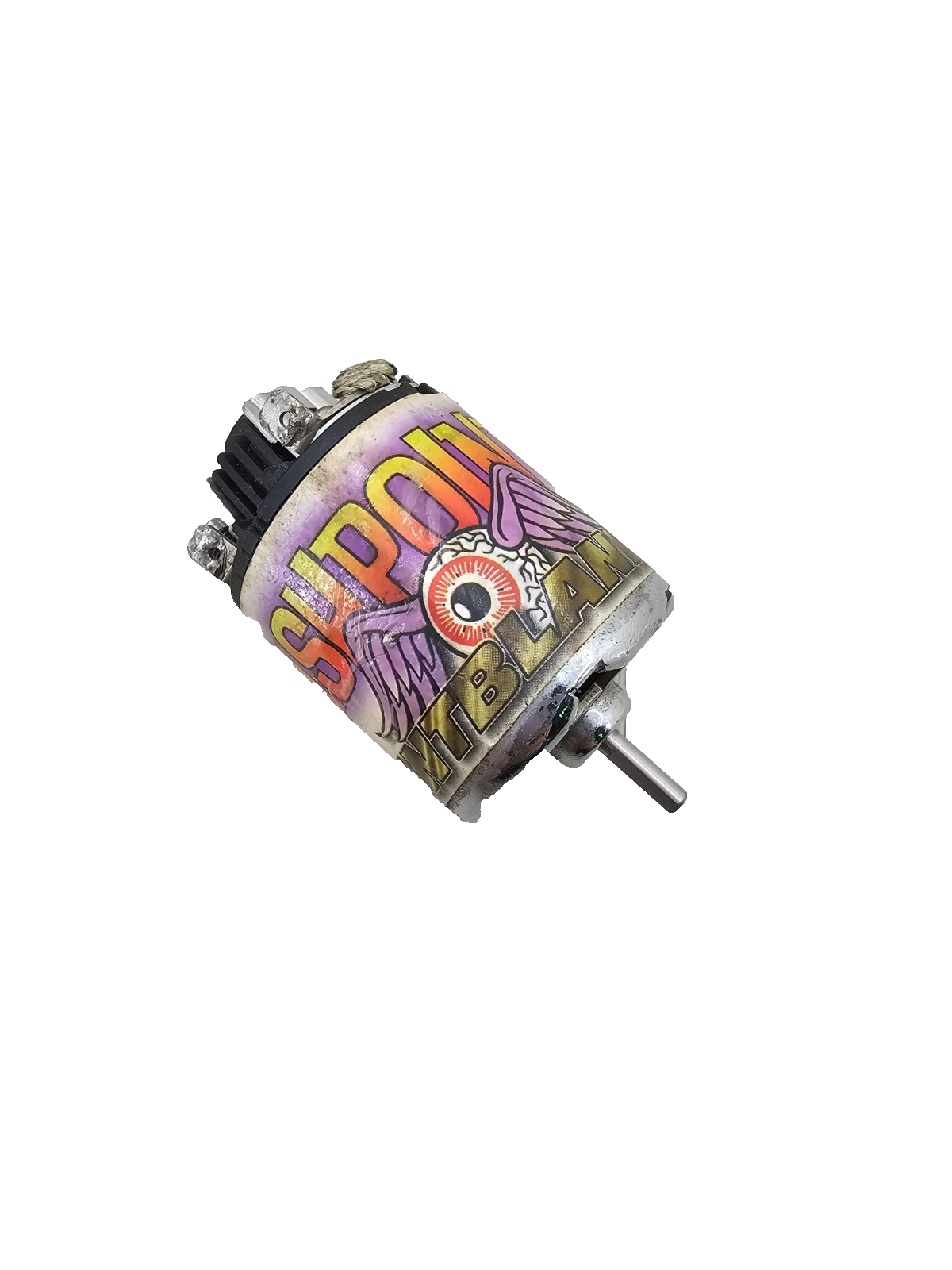 Vintage Trinity Flashpoint pointblank stock motor 27t Brushed, tested and works