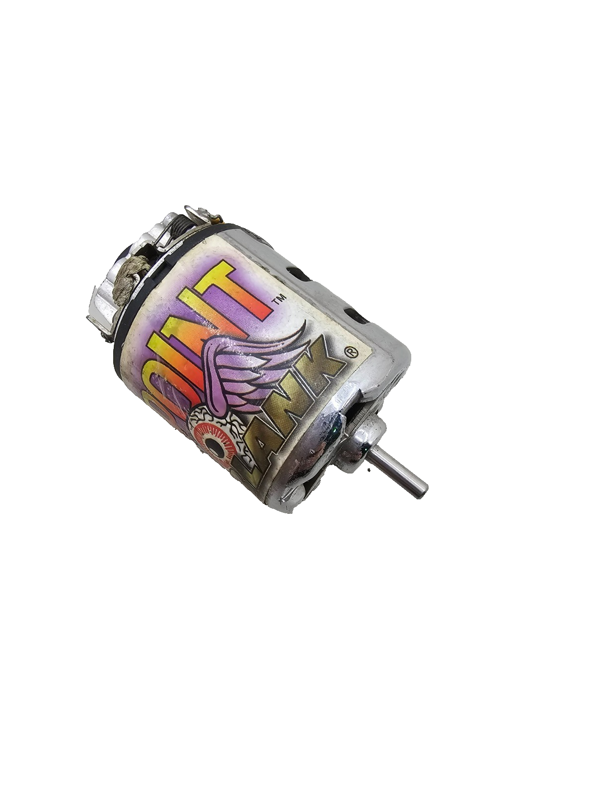 Vintage Trinity Flashpoint pointblank stock motor 27t Brushed, tested and works